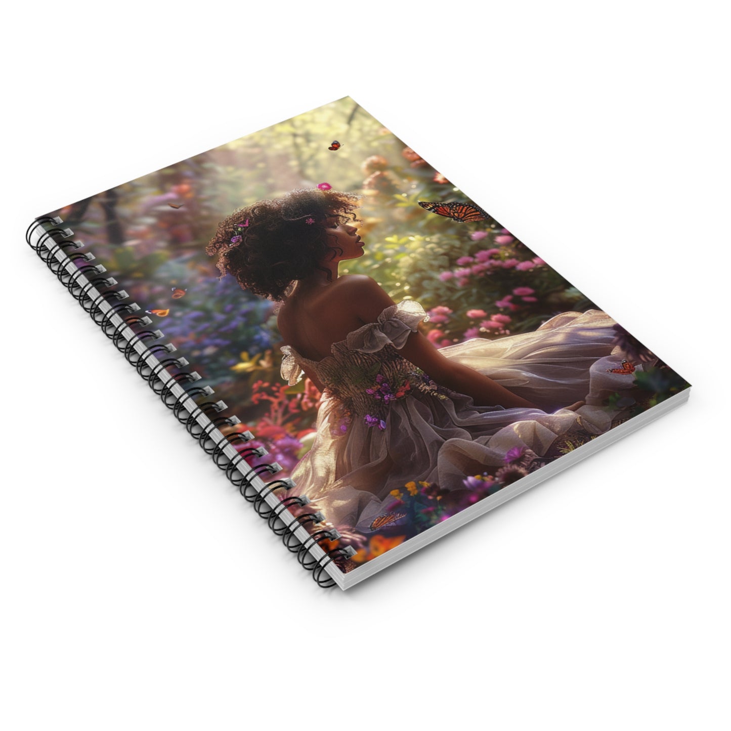 Butterfly Princess Danielle | Journal, Spiral Bound, Lined Pages