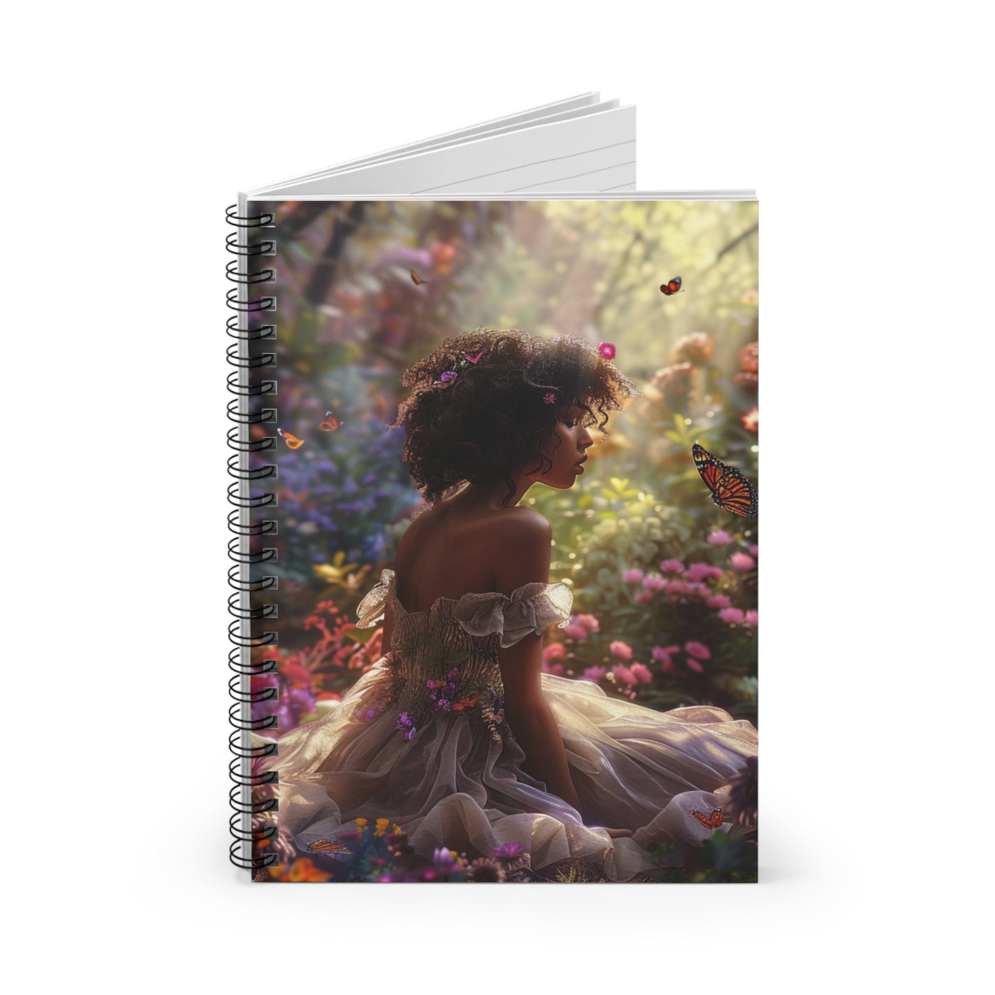 Butterfly Princess Danielle | Journal, Spiral Bound, Lined Pages