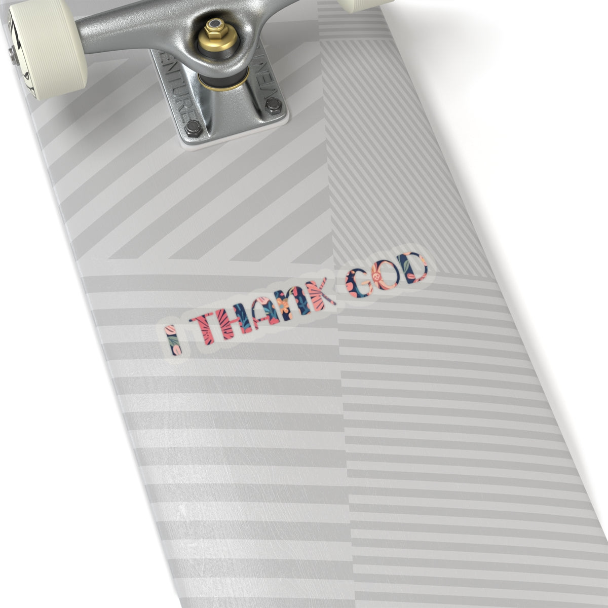 I Thank God | Heart Kiss-Cut Stickers
