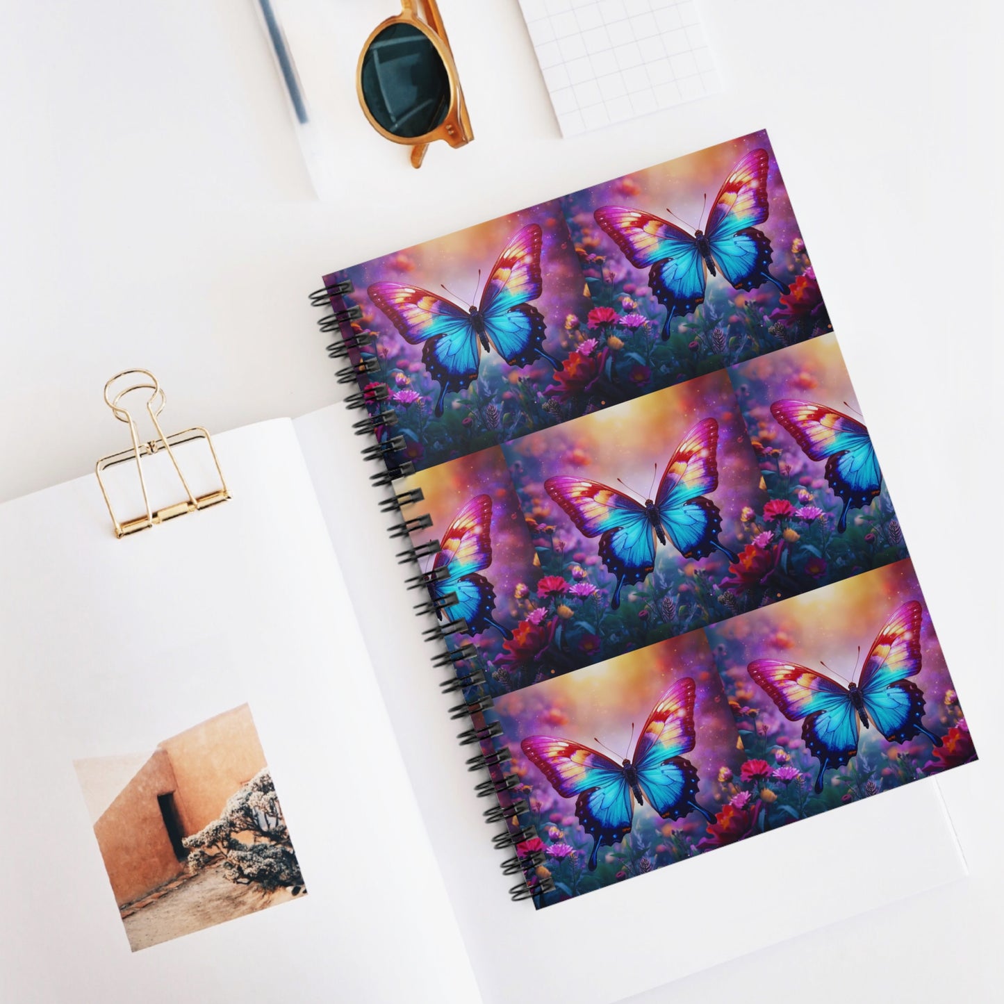 A Fly Butterfly | Journal, Spiral Bound, Lined Pages