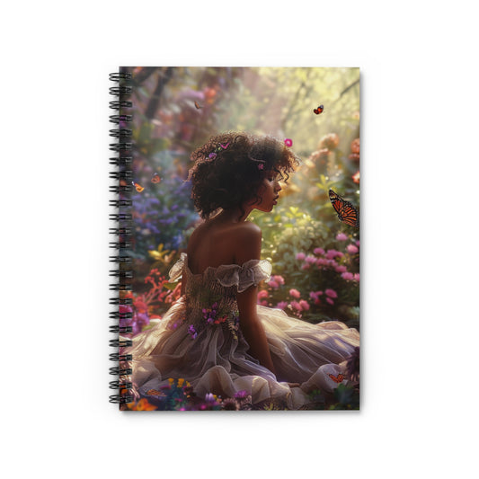 Butterfly Princess | Journal, Spiral Bound, Lined Pages