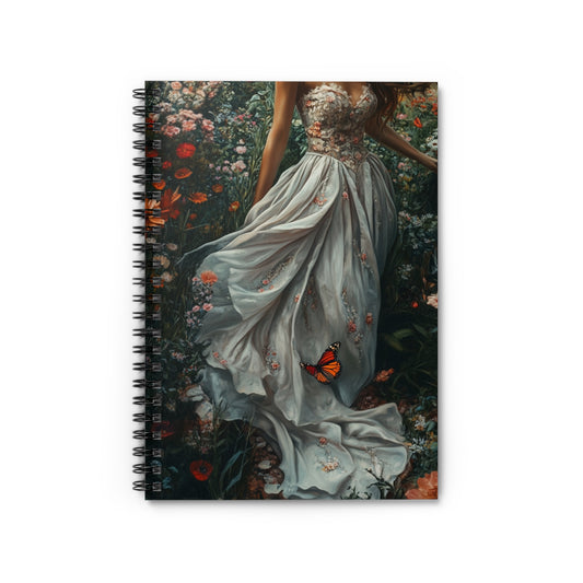 Butterfly Princess Marie | Journal, Spiral Bound, Lined Pages