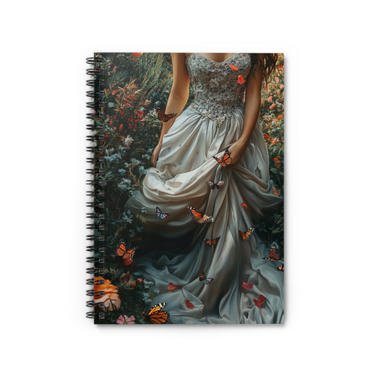 Butterfly Princess Aubrey | Journal, Spiral Bound, Lined Pages